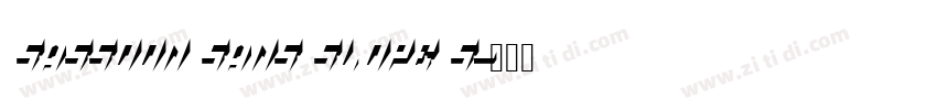 Sassoon Sans Slope S字体转换